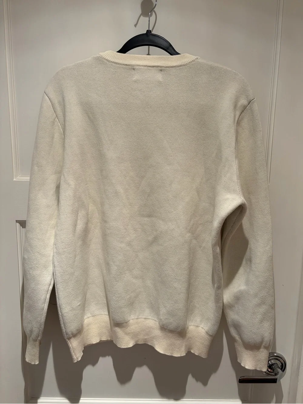 Sade Cream “Lovers” Knit Sweater